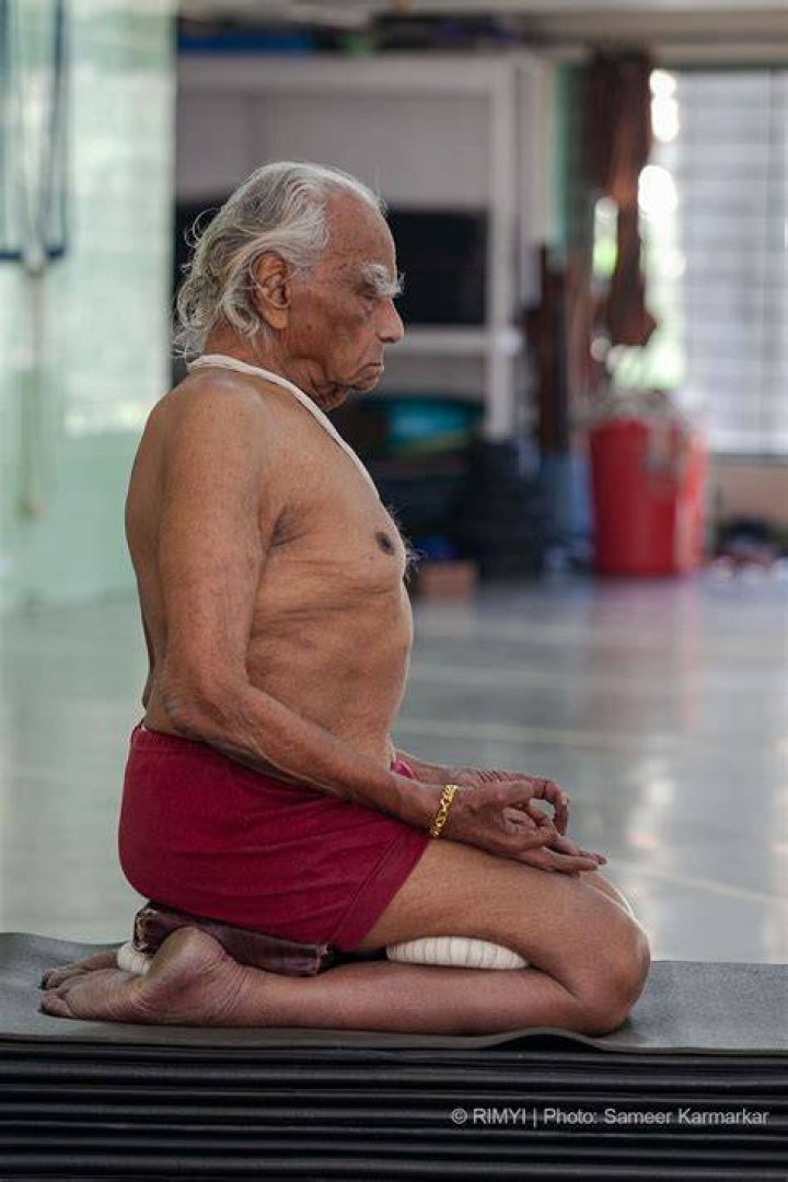 B. K. S. Iyengar B. K. S. Iyengar