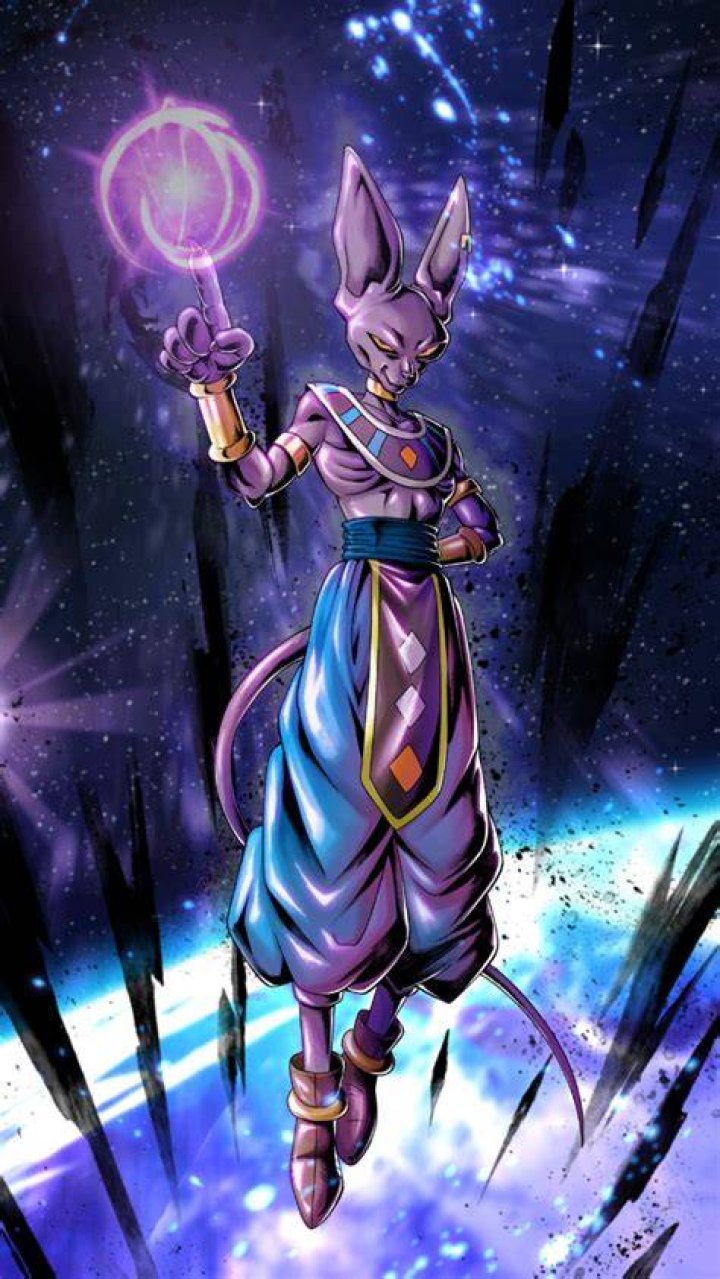 Beerus charging forward