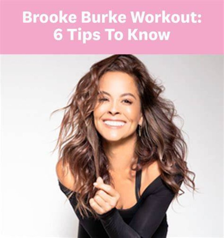 Brooke Burns Workout Routine