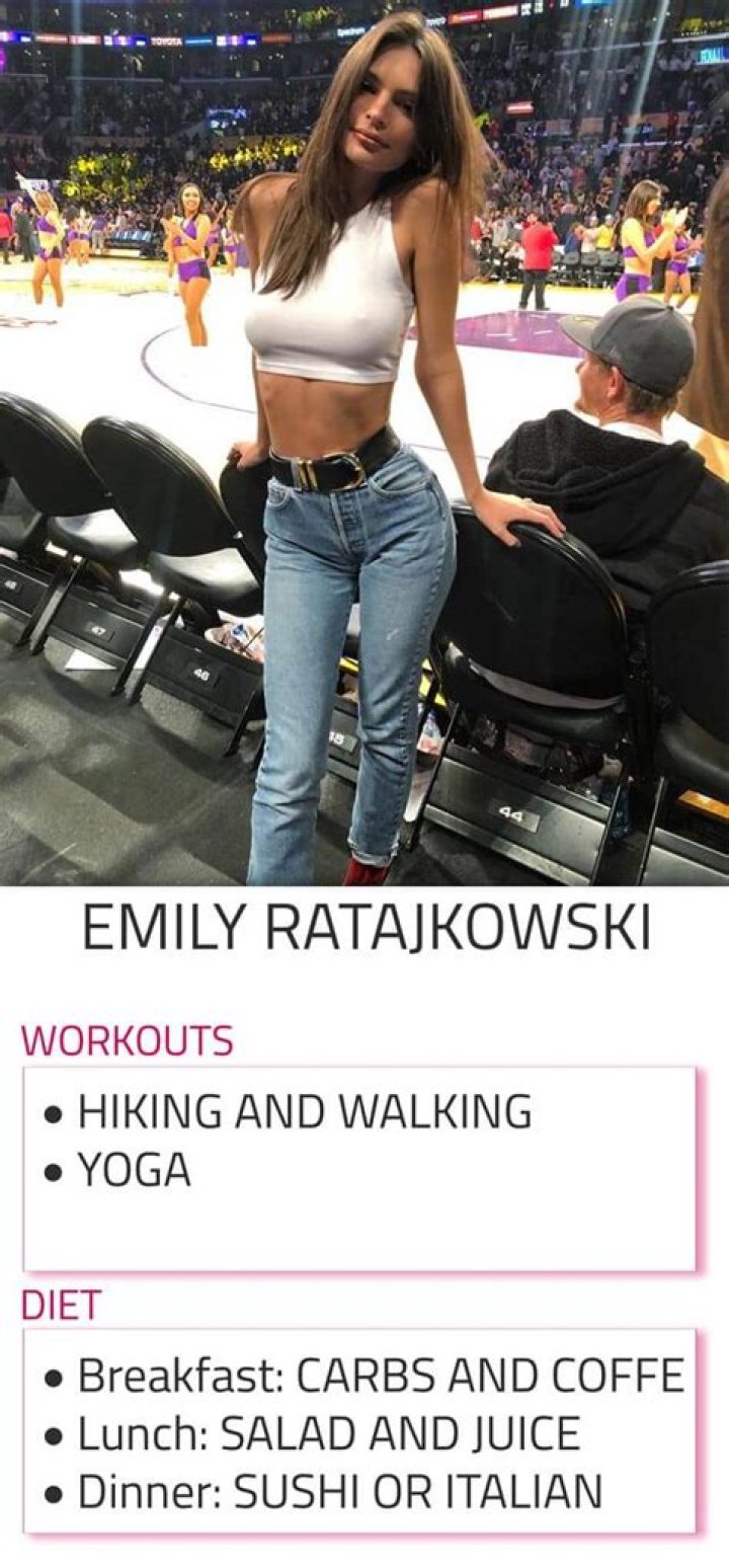 Emily Ratajkowski Workout Routine