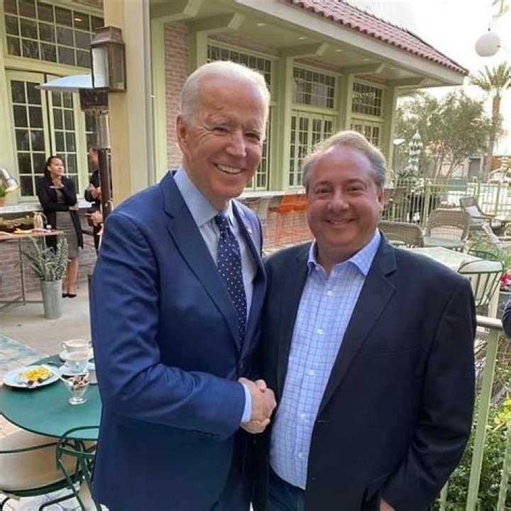 Jay Bloom with Joe Biden