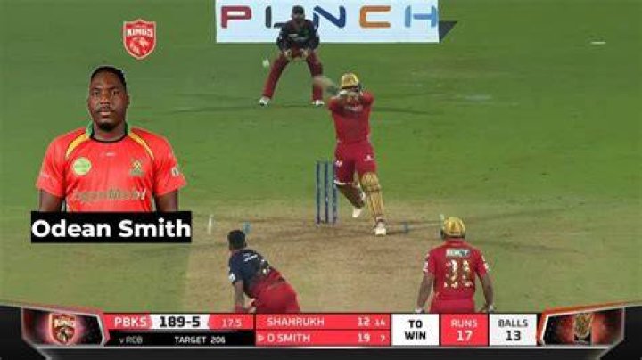 Odean Smith batting
