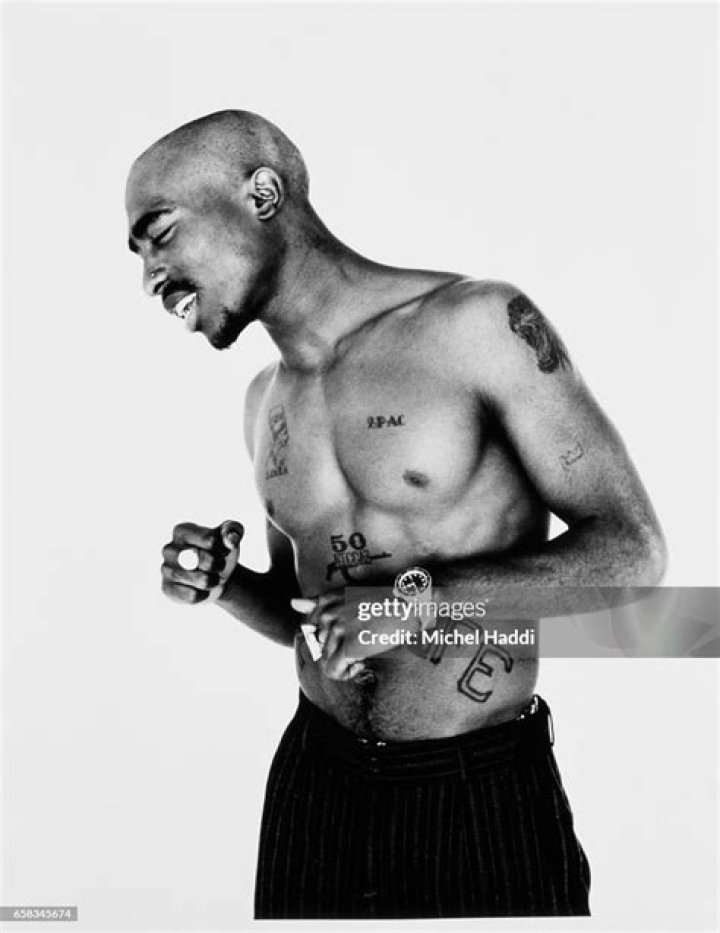 How many times was Tupac Shakur shot? 1 Tupac