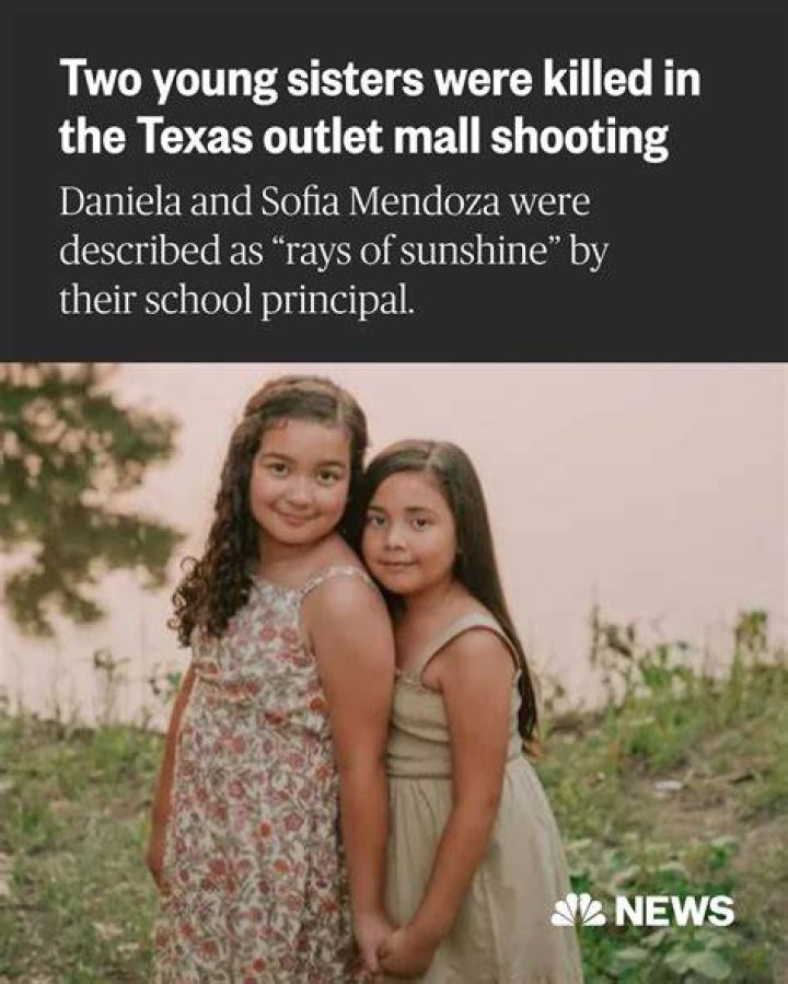 Who are Texas Mall Shooting Vicitm Daniela Mendoza Sofia Mendoza
